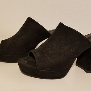 Black Platform Sandals